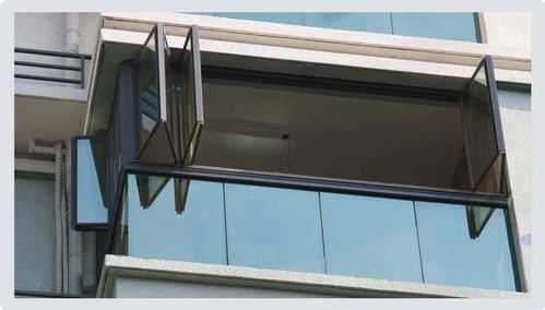 铝合金无框阳台材料（阳台铝合金框架）-图1
