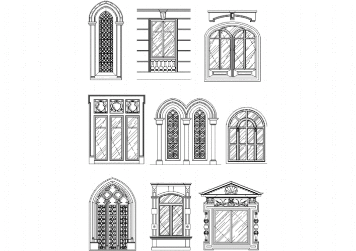 欧式小门窗（欧式门窗结构特点）